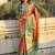 Pink ethnic motifs tissue kanjeevaram saree