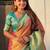 Pink ethnic motifs tissue kanjeevaram saree