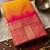 mustard yellow soft silk blend saree for women festive party wedding geometric saree