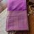 purple soft silk blend saree for women festive party wedding geometric motif saree