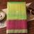 light green tissue saree for women festive wedding party ethnic wear
