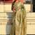 Green woven design zari satin banarasi saree