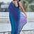 Blue blue shimmer satin tissue saree with golden tassels