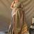 Grey woven design zari patola saree