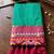 emerald green soft silk blend saree for women with rani pink blouse festive party wedding wear