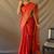 Red woven design zari patola saree