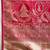 Red woven design satin banarasi zari saree