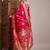 Pink woven design zari satin banarasi saree