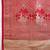 Pink woven design zari satin banarasi saree