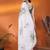 White floral printed saree