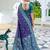 royal blue & teal blue pochampally soft saree for women | festive traditional wear