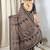 Black black mul cotton ajrakh print mirror work matching blouse piece & saree