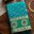 teal green banarasi silk blend saree for women | festive & wedding traditional party ethnic wear
