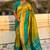 Olive woven design zari paithani saree