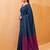 teal blue cotton blend saree for women | festive traditional & party wear ethnic saree