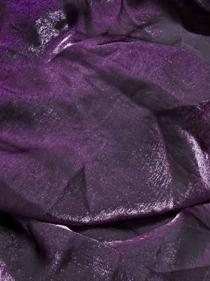 Purple satin saree 5