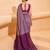 lavender cotton blend saree for women | festive traditional & party wear ethnic saree