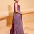 lavender cotton blend saree for women | festive traditional & party wear ethnic saree