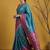 Multicolor ethnic motifs silk blend handloom patola saree