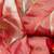 Red satin saree