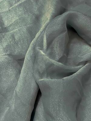 Green silk blend saree 2