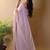 Pink woven design poly georgette saree