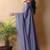 Purple silk blend saree