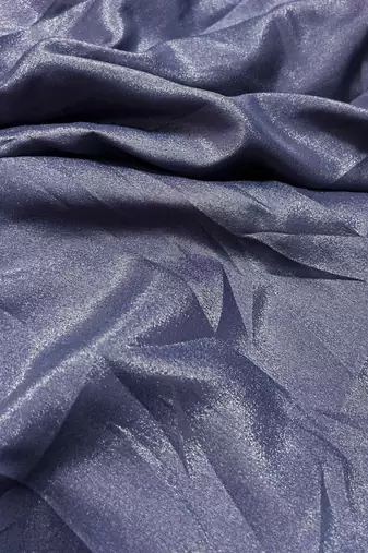 Purple silk blend saree