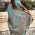 Blue woven design silk blend saree