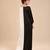 Multicolor patch mashroo silk long dress
