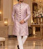 Pink indowestern sherwani ethnic wear