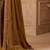 Bronze women embellished embroidered  georgette saree