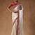 White sequinned tissue designer saree