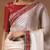 White sequinned tissue designer saree
