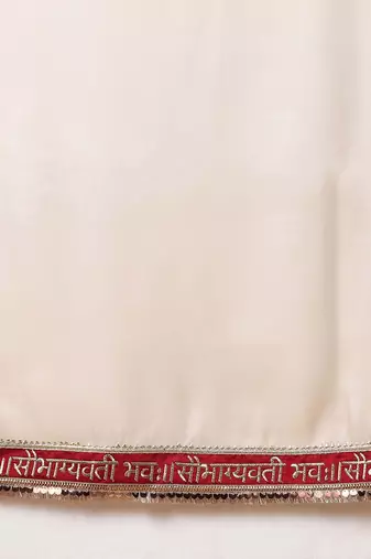 White sequinned tissue designer saree