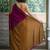 Pink  cotton khadi saree
