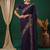 Purple embroidered saree