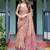 Yellow floral printed  linen saree