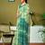 Green floral ready to wear saree
