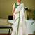 Off white floral ready to wear saree