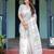 White striped  linen sarees