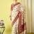 Cream woven design zari banarasi saree