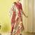 Cream woven design zari banarasi saree