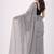 Grey embellished sequinned  cotton khadi saree