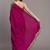 Green colourblocked khadi saree