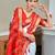 White bandhani printed  cotton saree