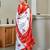 White bandhani printed  cotton saree