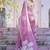 Pink floral woven design  cotton designer saree
