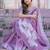 Pink floral woven design  cotton designer saree