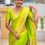 Green kanjivaram paithani saree